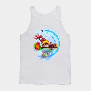 Tahiti french Polynesia Tank Top